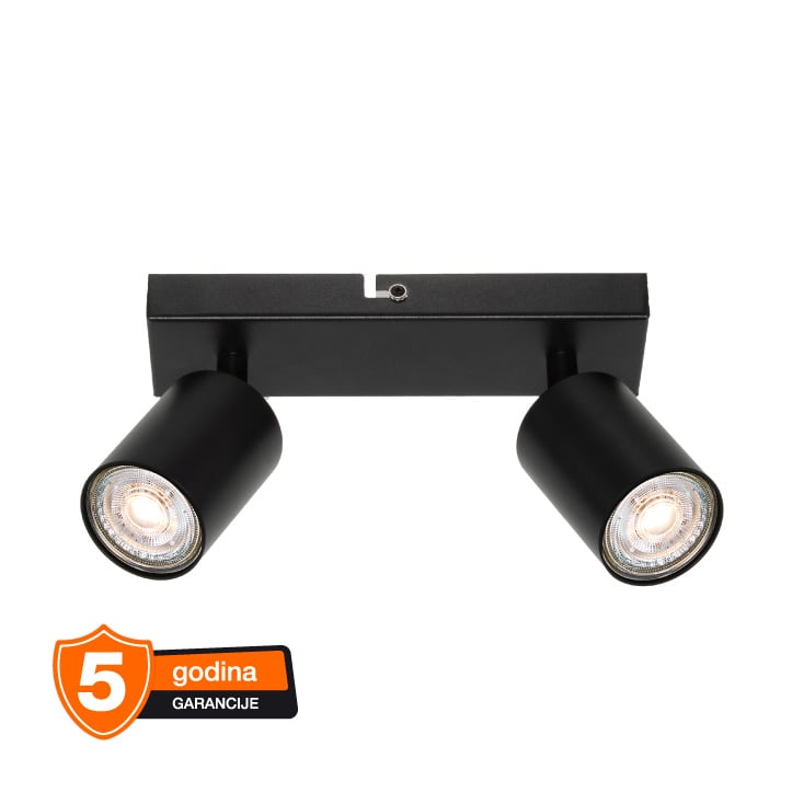 OSRAM ELEMENTAL crna spot lampa 2xGU10 slika 1