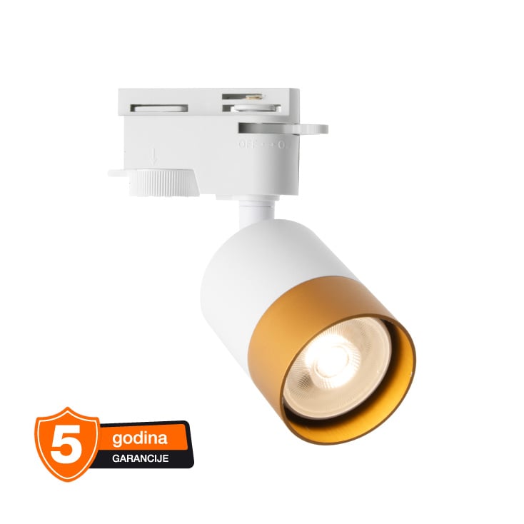 OSRAM LUXE beli monofazni šinski reflektor 6W slika 1