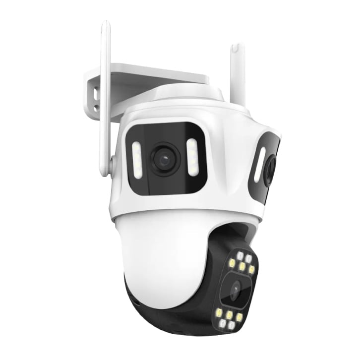 IP Wi-Fi kamera sa tri objektiva 4.0MP+2x2.0MP slika 2