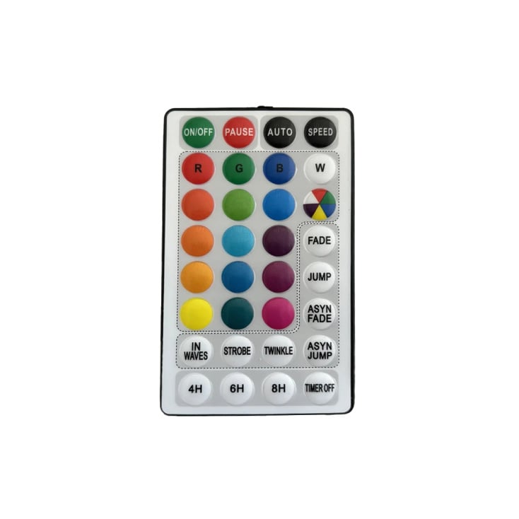 Lampice za jelku sa 100 višebojnih LED 10m + dalj. slika 2