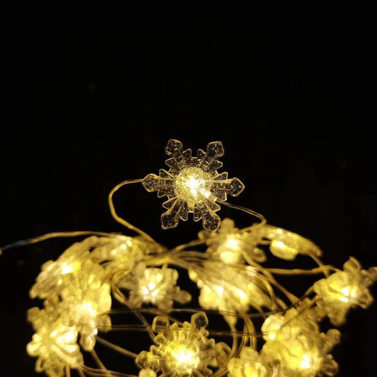 LED svetleći niz "pahulje" 0.9m slika 2