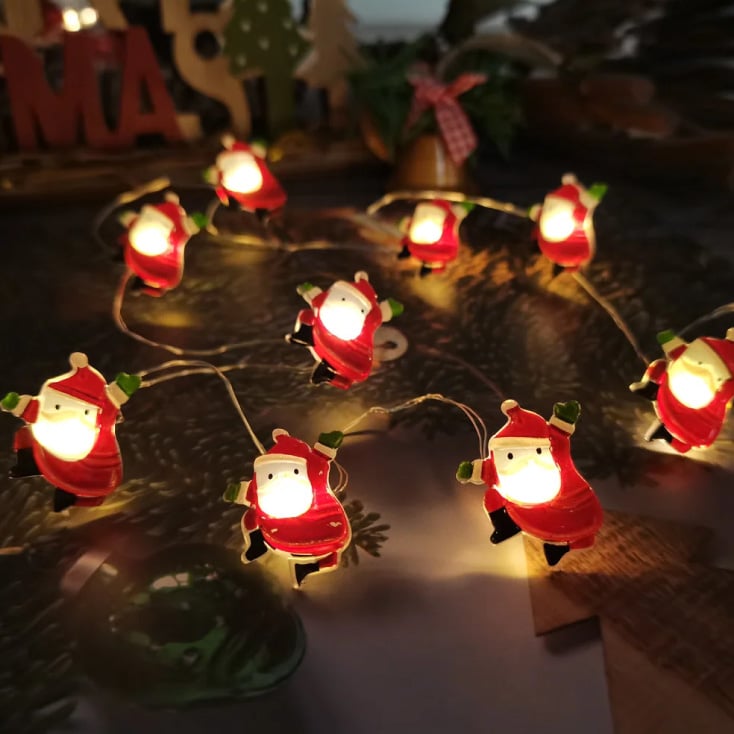 LED svetleći niz "deda mraz" 0.9m slika 1