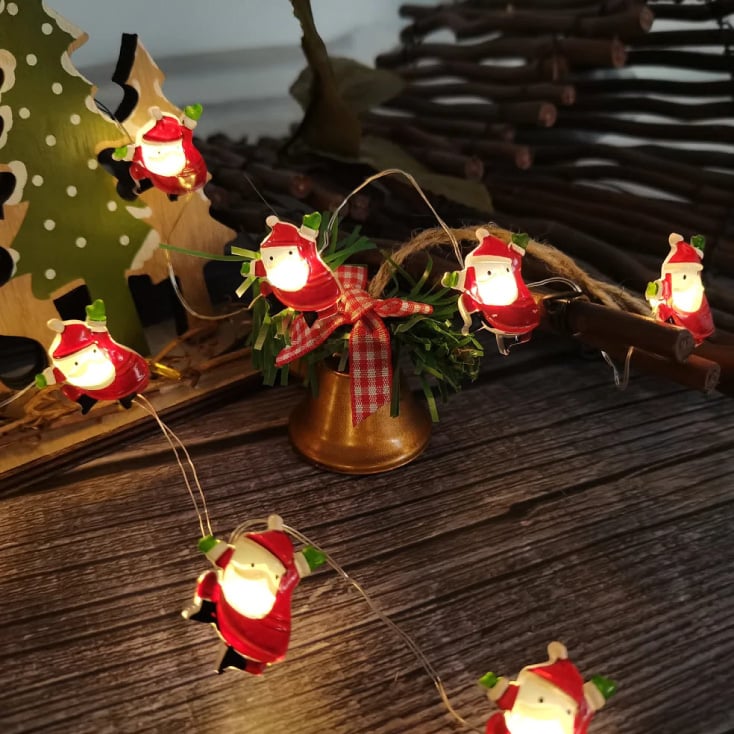 LED svetleći niz "deda mraz" 0.9m slika 2