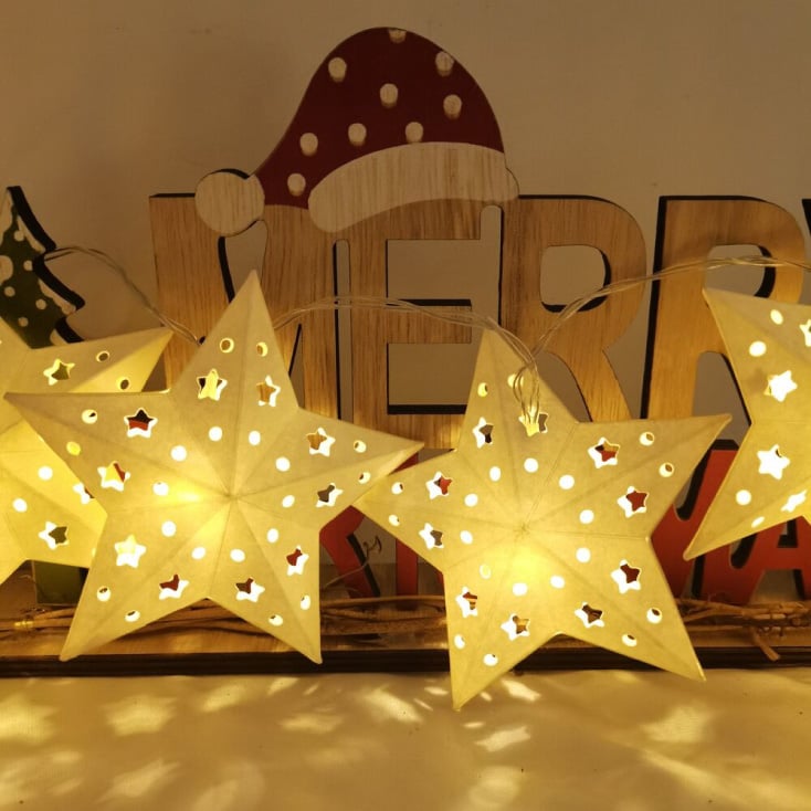 LED svetleći niz "zvezde" 0.9m slika 1