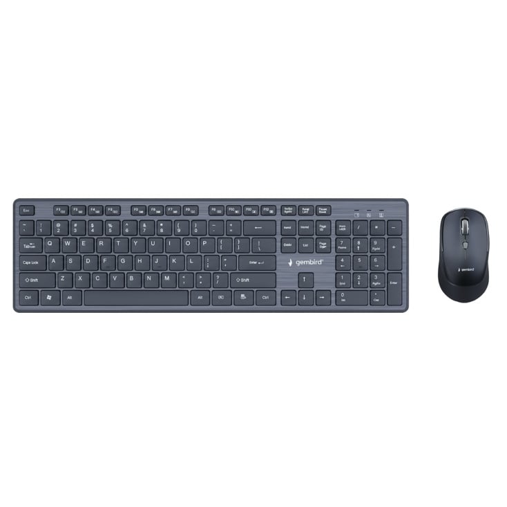 Bežična tastatura + miš Gembird KBS-WCH-04 slika 1