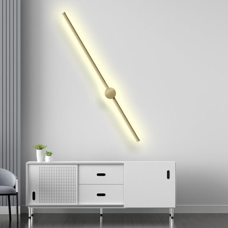 BRAYTRON zlatna zidna LED lampa 16W slika 1