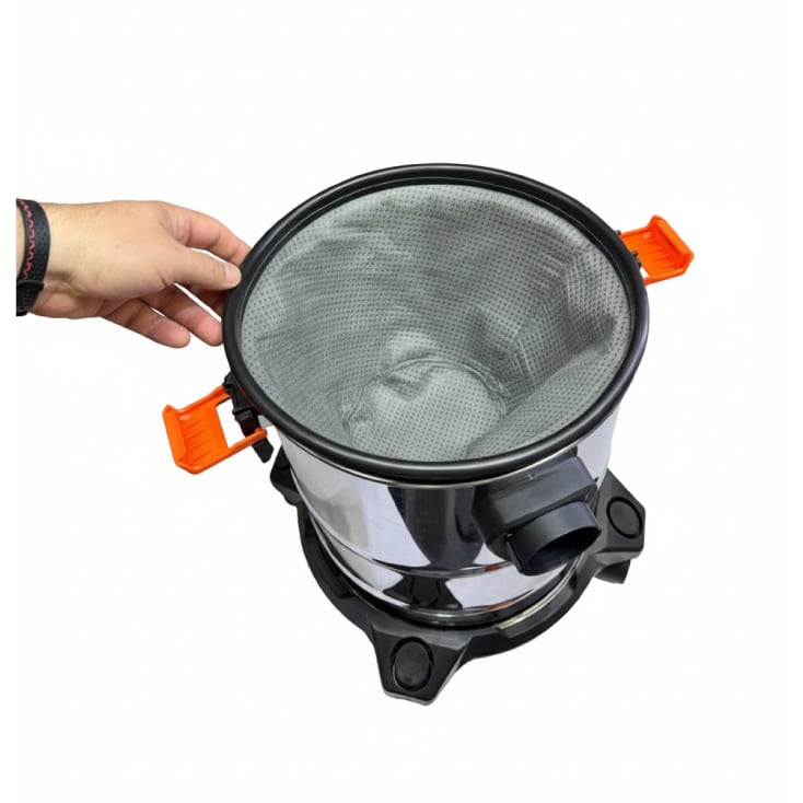 Zaštitna platnena filter vreća protiv finog pepela slika 3