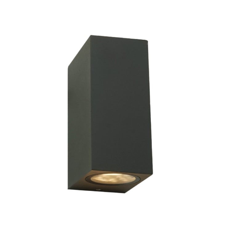 Zidna lampa 2xGU10 IP65 tamno siva slika 1