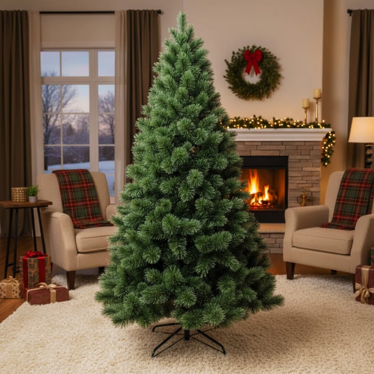 Veštačka jelka sa postoljem 180cm slika 1