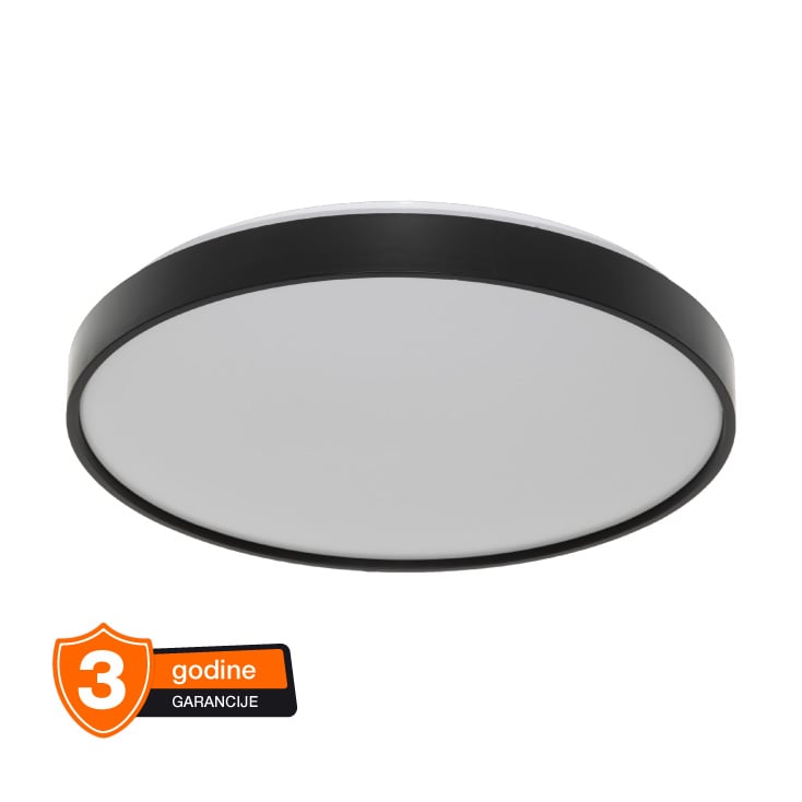 OSRAM LUXO crna LED plafonjera 24W 6500K IP20 slika 1