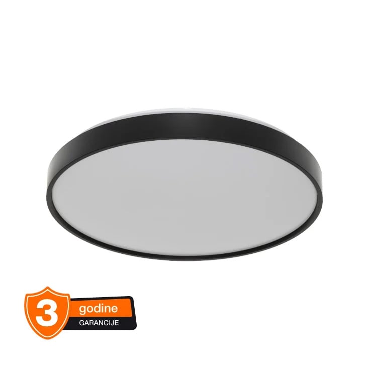 OSRAM LED plafonjera sa senzorom 24W 6500K IP20 crna slika 1