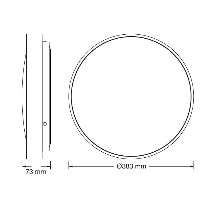 OSRAM LED plafonjera sa senzorom 24W 6500K IP20 srebrna slika 3