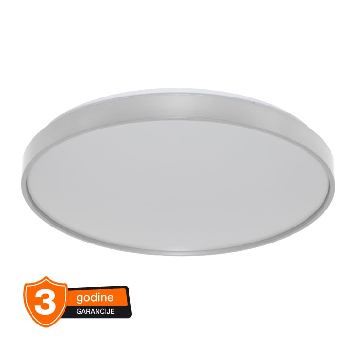 OSRAM LUXO srebrna LED plafonjera 36W 4000K IP20 slika 1