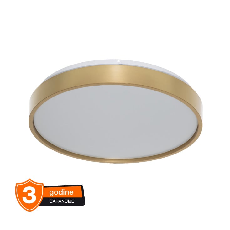 OSRAM LUXO zlatna LED plafonjera 18W 6500K IP20 slika 1