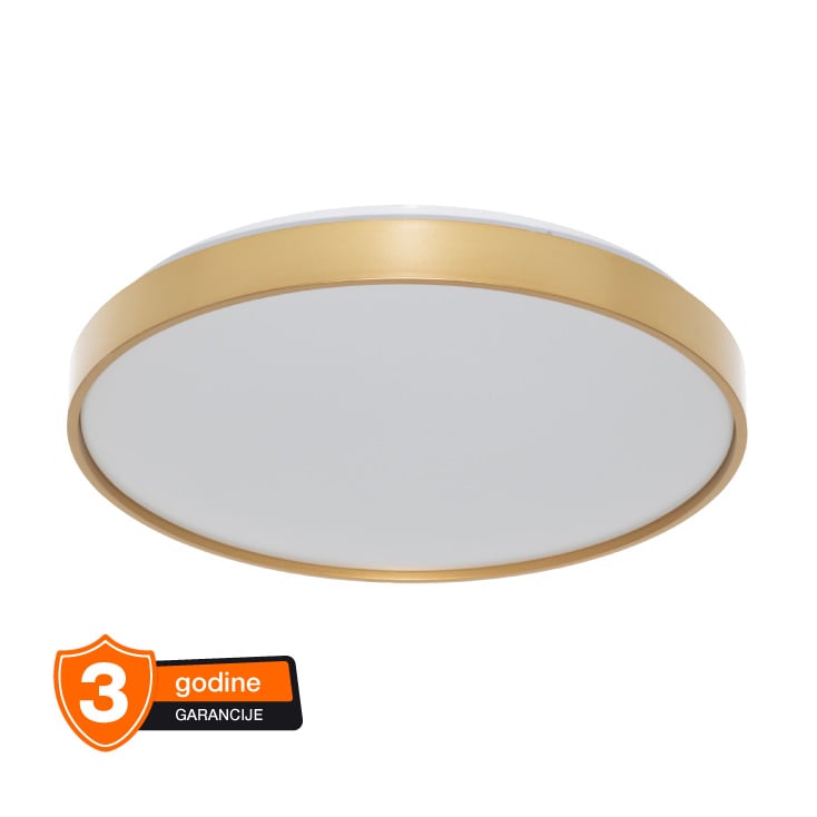 OSRAM LUXO zlatna LED plafonjera 24W 6500K IP20 slika 1