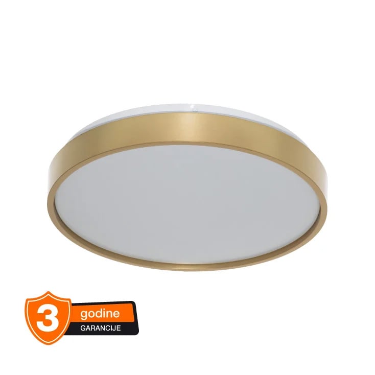 OSRAM LED plafonjera 36W 6500K IP20 zlatna slika 1