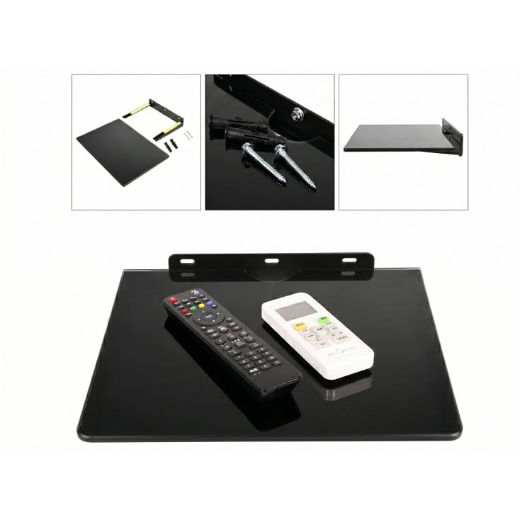 Zidna polica za AV uređaje 34x24cm, 8kg slika 2