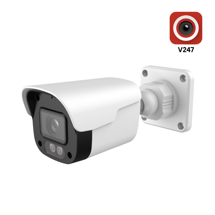 Mrežna IP bullet kamera 4MP, POE, Smart Dual Light slika 1