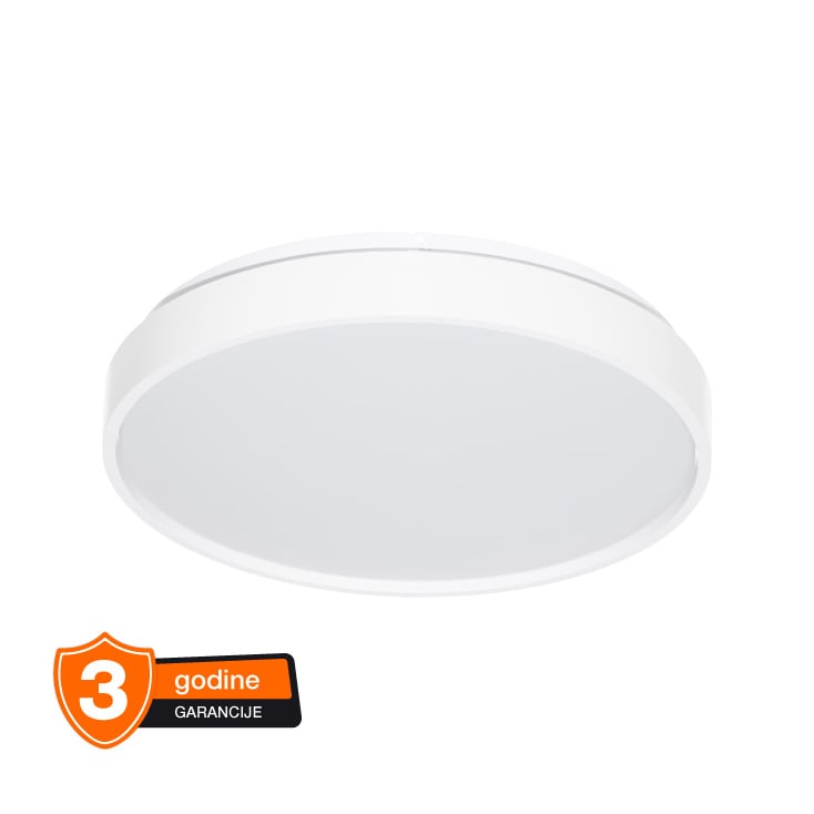 OSRAM LED plafonjera sa senz. 18W 3000K IP20 bela slika 1