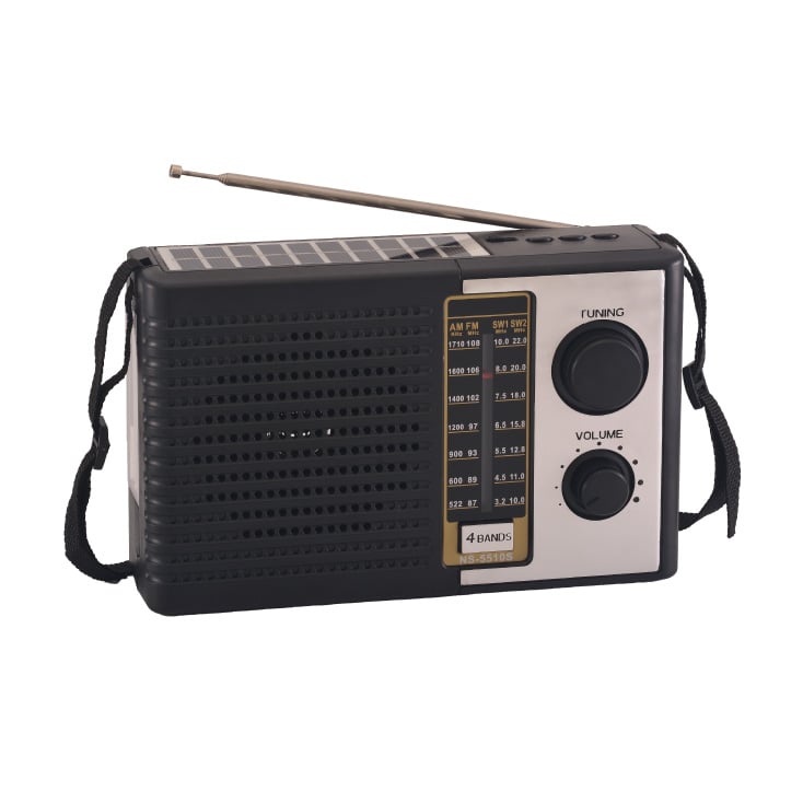Solarni prenosni Bluetooth radio prijemnik 5510S slika 1