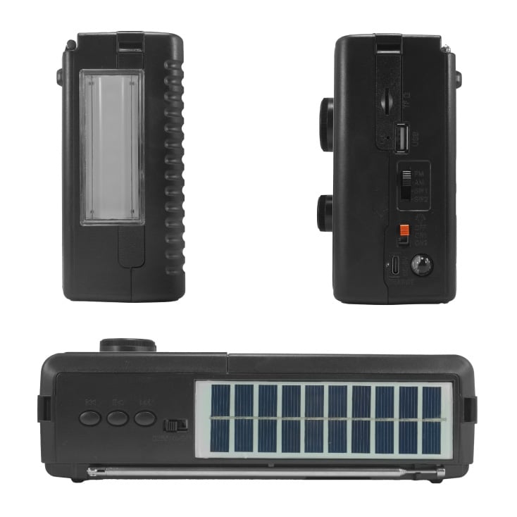 Solarni prenosni Bluetooth radio prijemnik 5510S slika 3