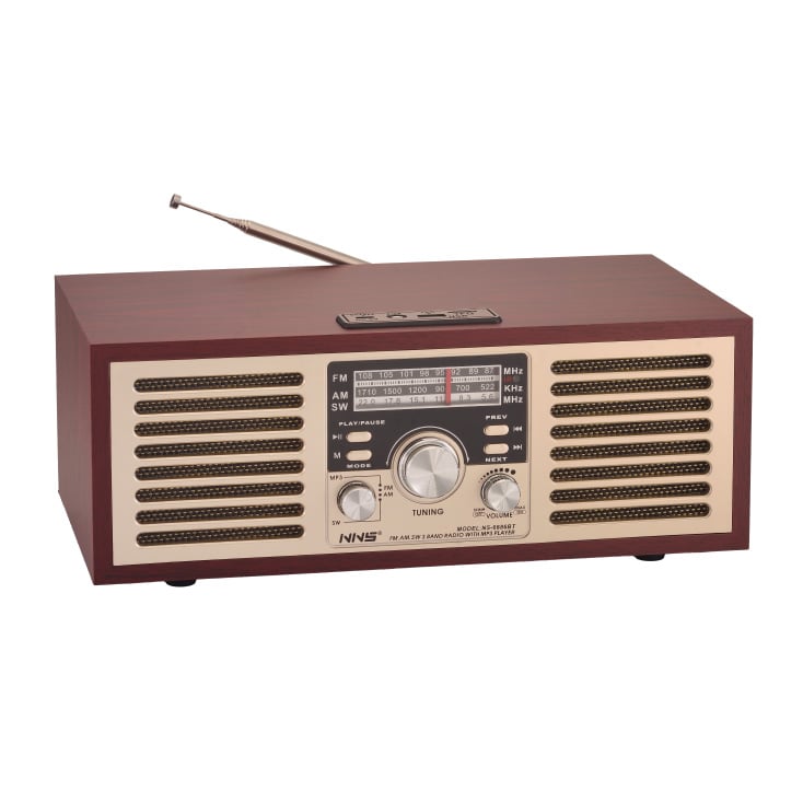 Retro Bluetooth radio 6686BT/B slika 1