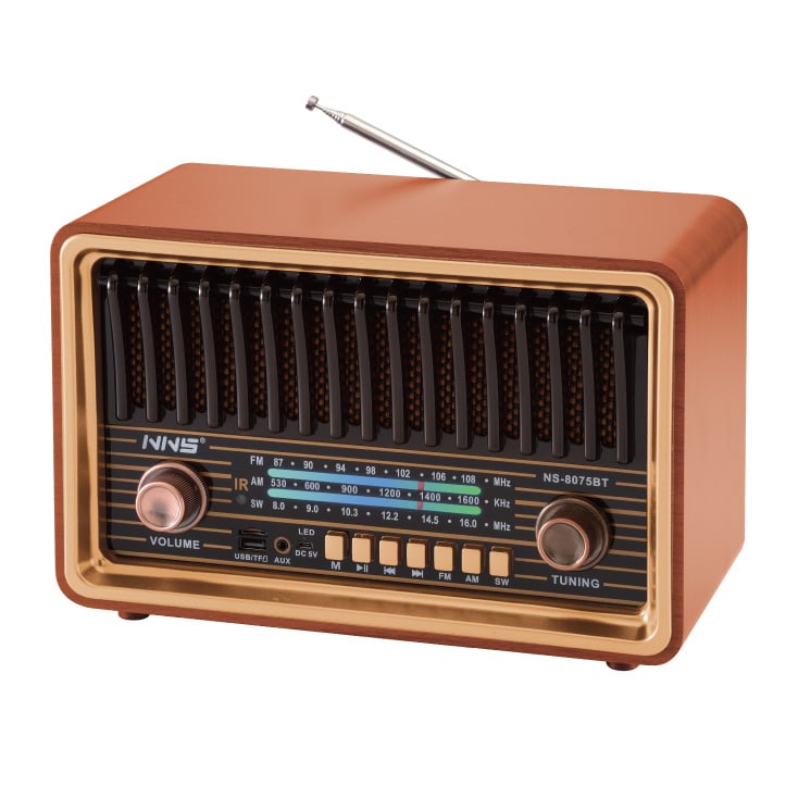 Retro RGB Bluetooth radio 8075BT slika 1