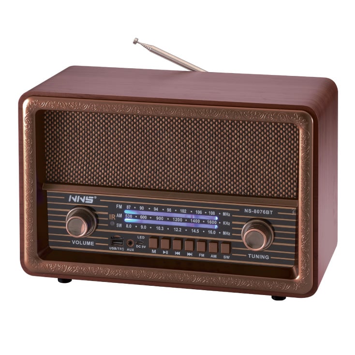 Retro RGB Bluetooth radio 8076BT//B slika 1