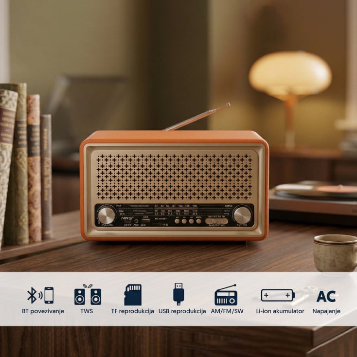 Retro Bluetooth radio 6690BT slika 2