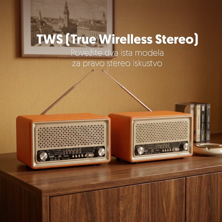 Retro Bluetooth radio 6690BT slika 3