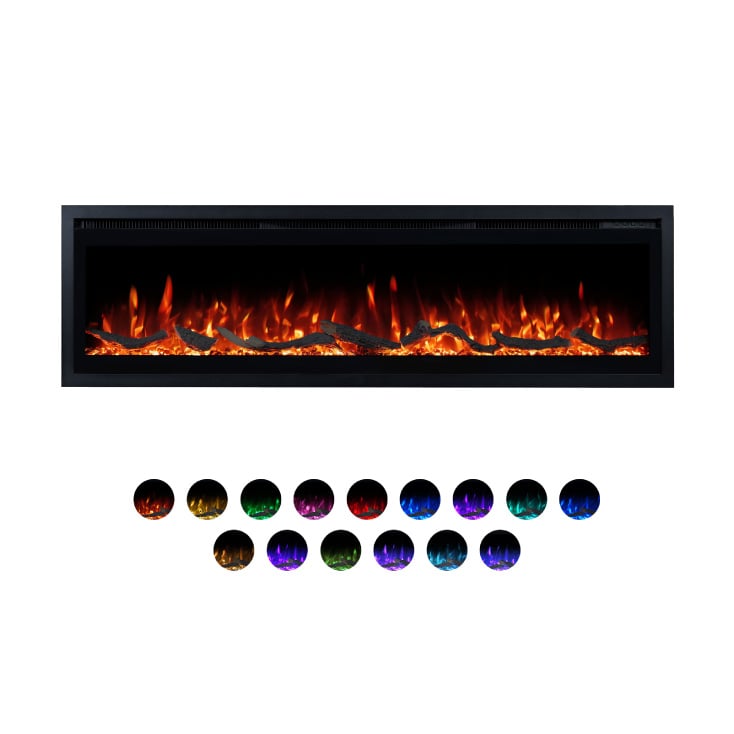 PROSTO smart elekt. 42" 3u1 multikolor kamin 1800W slika 2