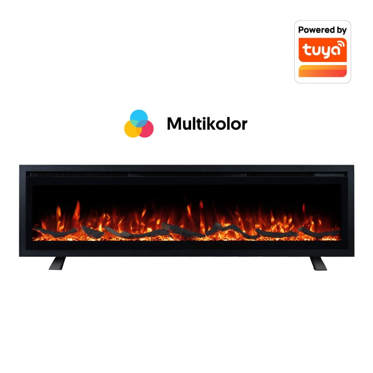 PROSTO smart elekt. 50" 3u1 multikolor kamin 1800W slika 1