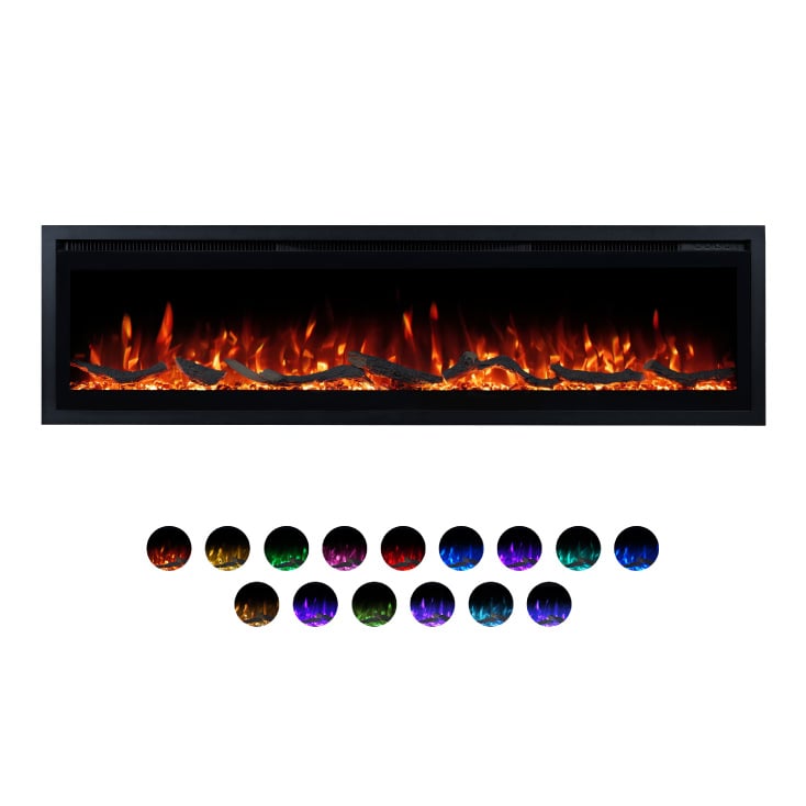 PROSTO smart elekt. 50" 3u1 multikolor kamin 1800W slika 2