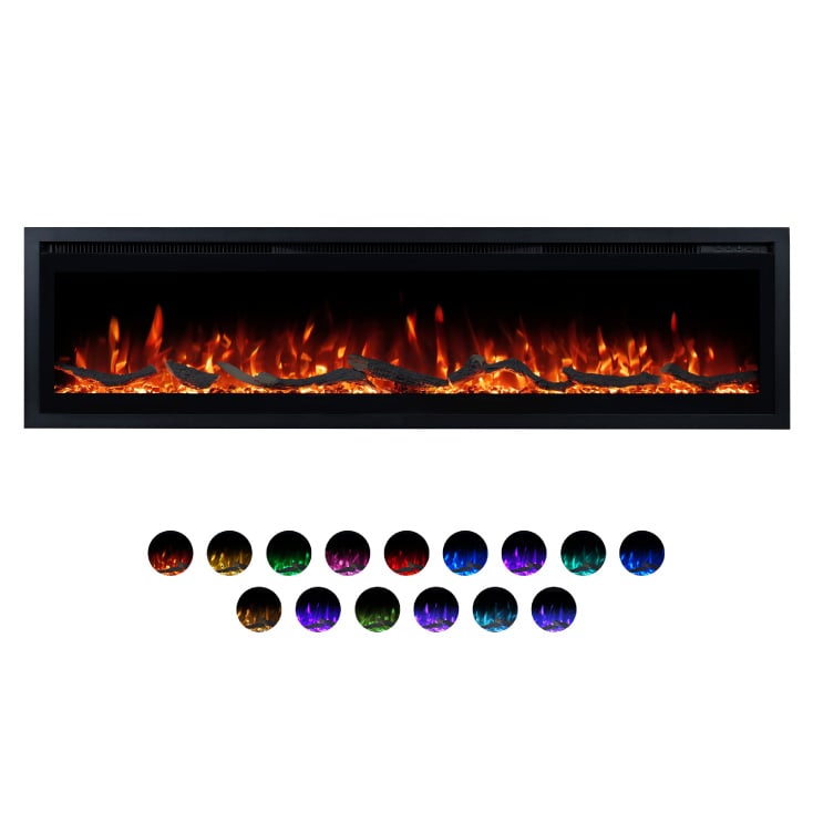 PROSTO smart elekt. 60" 3u1 multikolor kamin 1800W slika 2