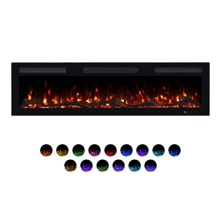 PROSTO smart el. 50" 3u1 multikolor s. kamin 1800W slika 2