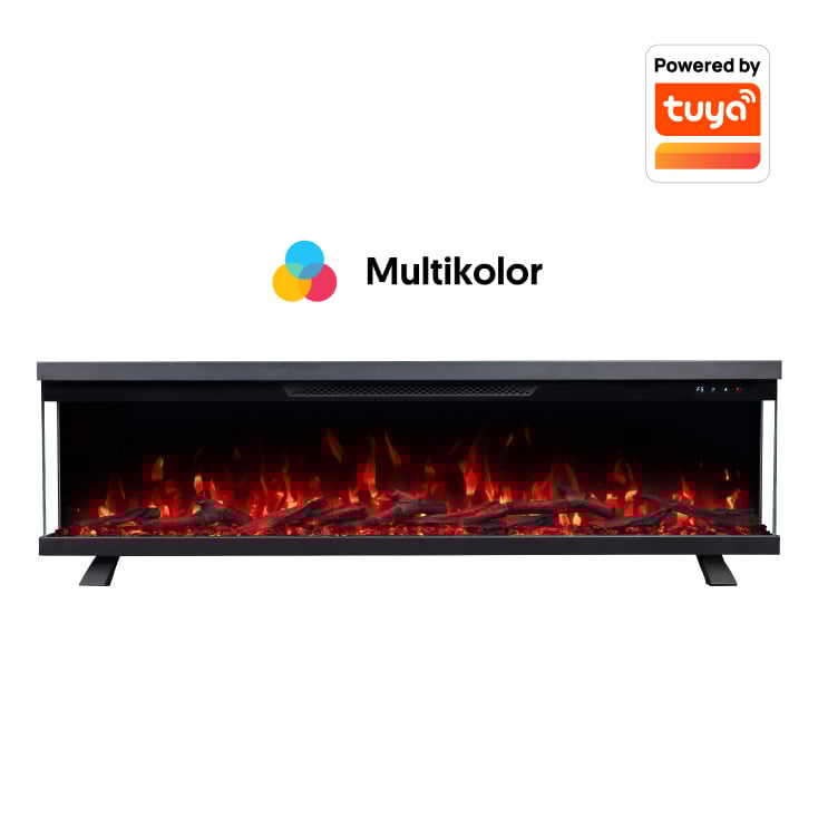 PROSTO smart elekt. panorama 50" 3u1 kamin 1800W slika 1