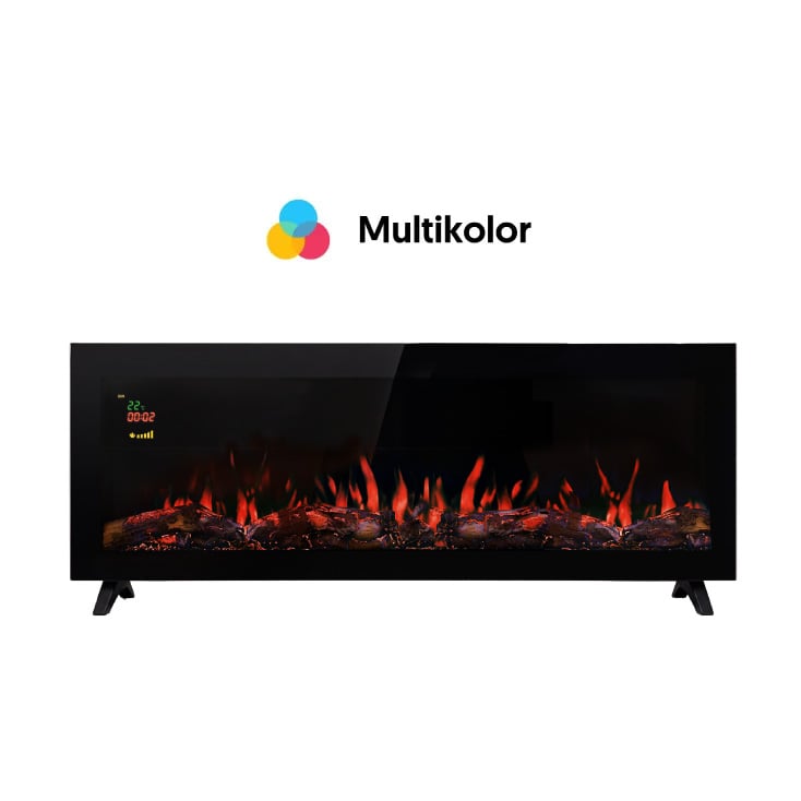 PROSTO 2u1 električni 50" multikolor kamin 2000W slika 1