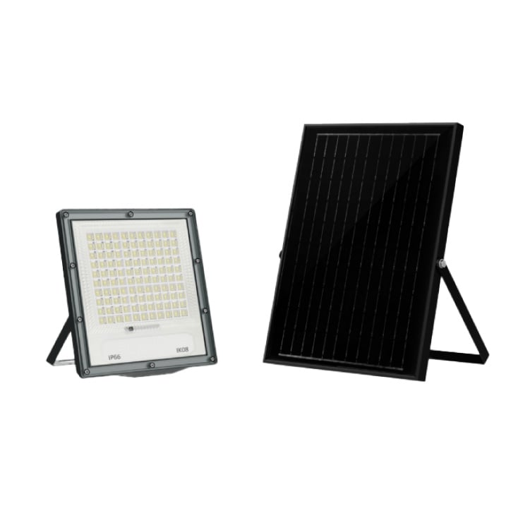 Solarni LED reflektor sa senzorom 120W 5000K IP66 slika 1