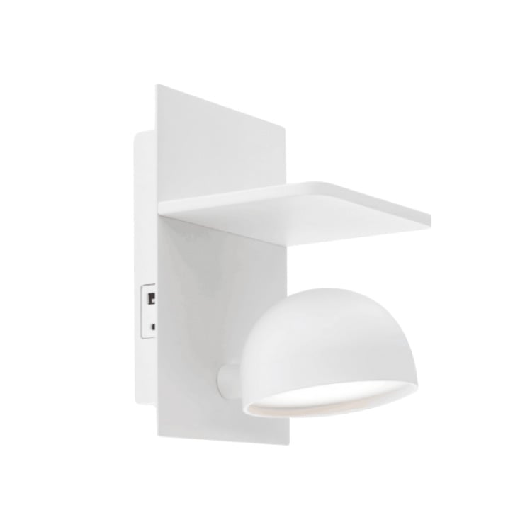 Zidna lampa 7W 3000K bela dimabilna slika 1