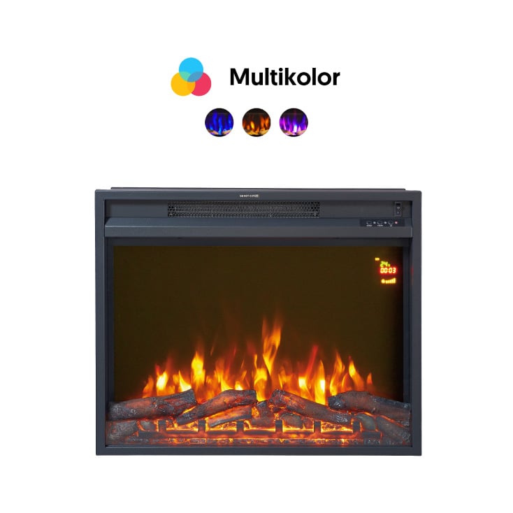 PROSTO električni ugradni kamin 26" 2000W 3 boje slika 1