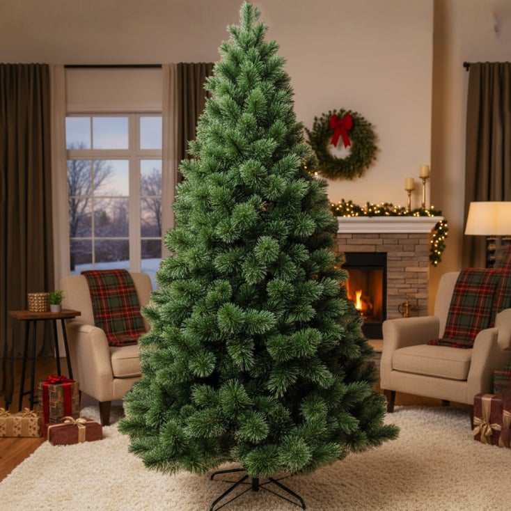 Veštačka jelka sa postoljem 240cm slika 1