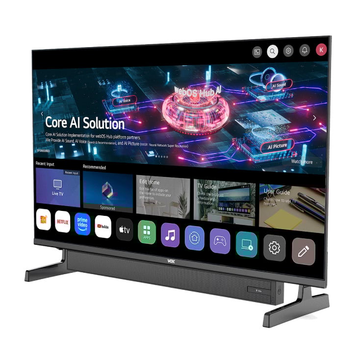 VOX smart TV 32" sa sound barom 32WSB684H slika 2