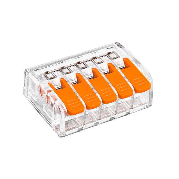 Bezvijačna spojnica-klemna, 5P 0.2-2.5mm2 450V/32A slika 1