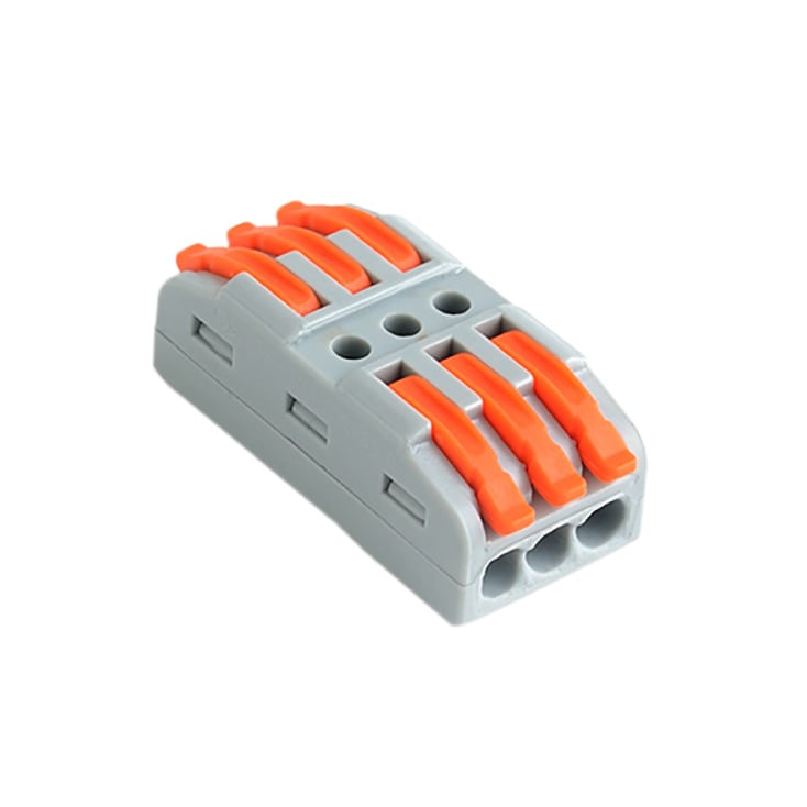 Bezvij. spojnica-klemna, 3P/3P 0.2-4mm2 450V/32A slika 1