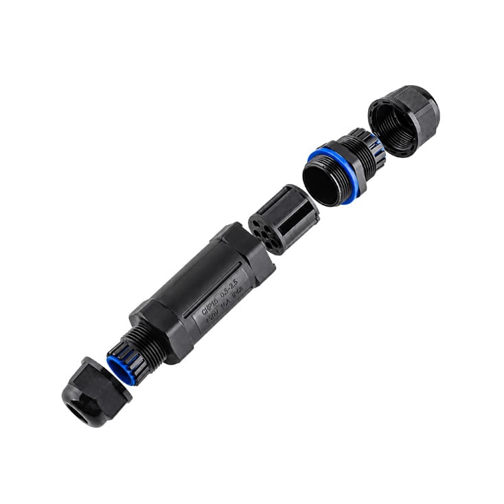 Kablovska I spojnica 3P, 250V/16A, 0.5-2.5mm2 IP68 slika 2