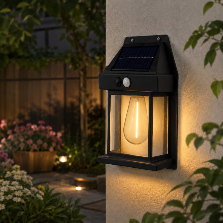 Nazidna solarna lampa sa senzorom pokreta 11436 slika 2