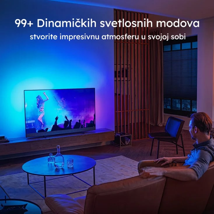 RGB LED niz 10m slika 3