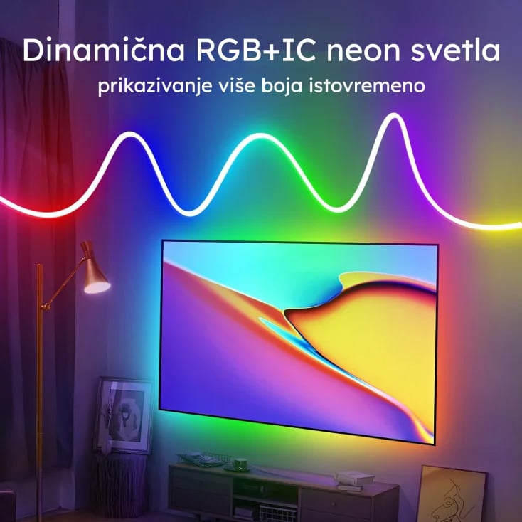 RGB LED niz 10m slika 4