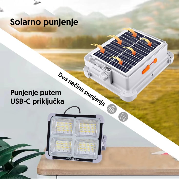 Prenosni punjivi LED reflektor 11442 slika 3