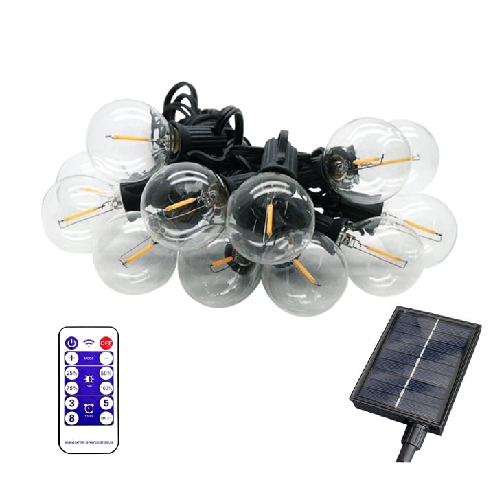 Solarni niz + 25 sijalica E12, 7.5m slika 1